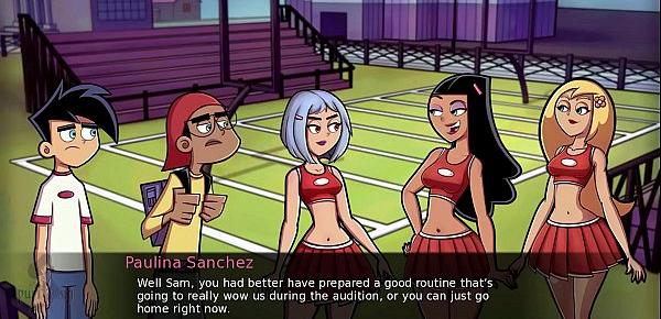  Danny Phantom Amity Park Part 13 Tripping the cheerleaders